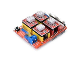 Arduino Uno CNC v3 Board + 4 x A4988 Motor Driver